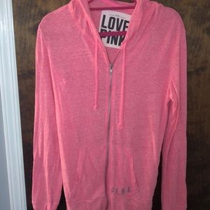 Pink Victoria’s Secret zip up